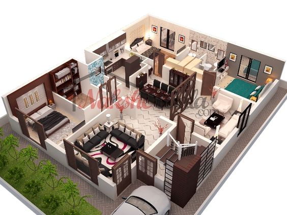 Panduan Desain Interior: Rumah Tiga Kamar yang Stylish dan Praktis