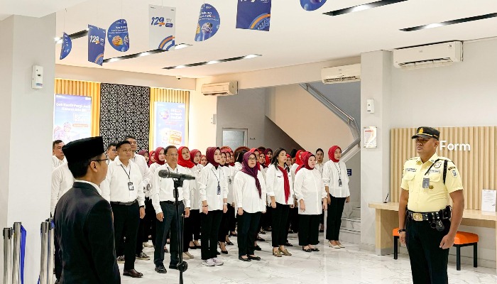 BRI Lubuk Pakam Peringati Hari Bela Negara: Perkuat dan Tingkatkan Kinerja Pelayanan untuk Masyarakat