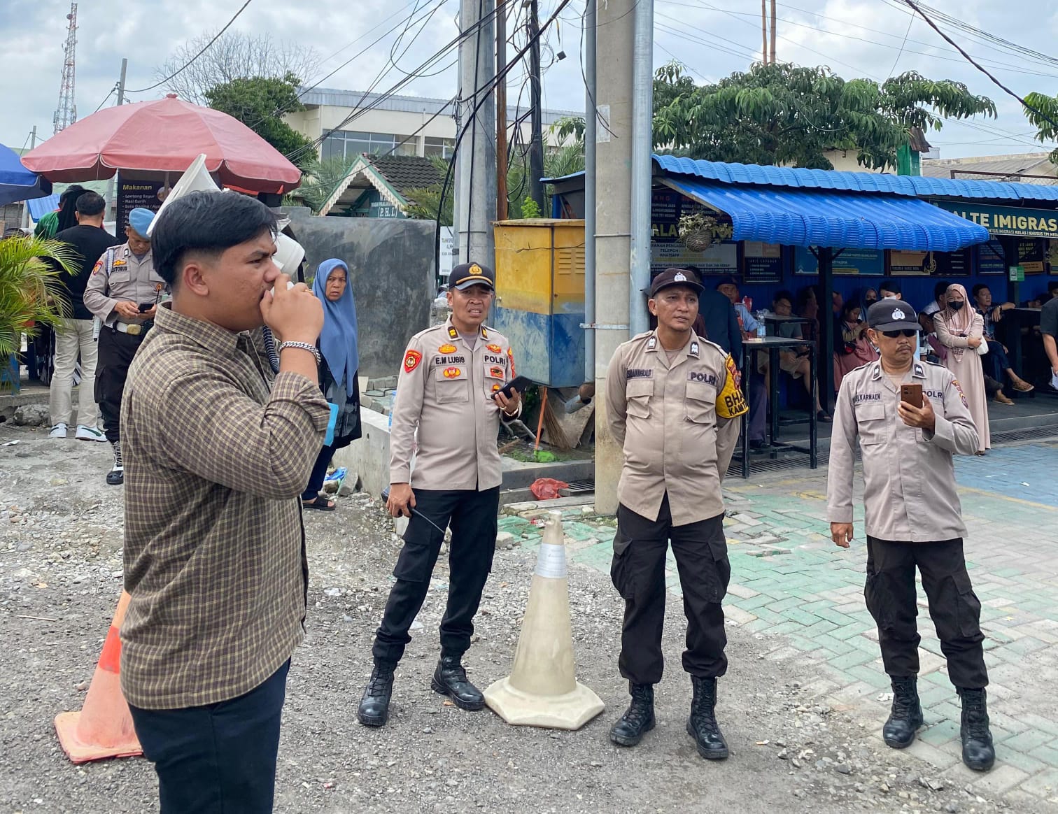 Terkait Dugaan Pungli Kantor di Kantor Kelas I Khusus TPI Medan, AMPAN Sumut Gelar Aksi Unjuk Rasa