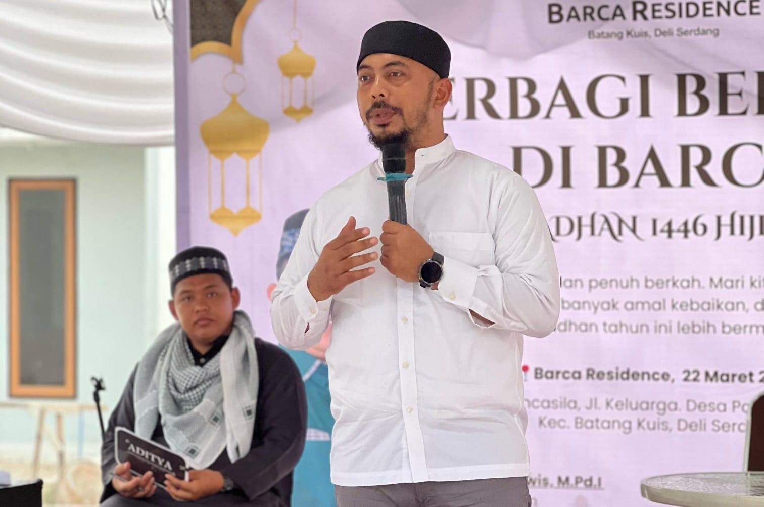 Perumahan Subsidi di Batang Kuis, Barca Residence Adakan Berbagi Berkah Ratusan Paket