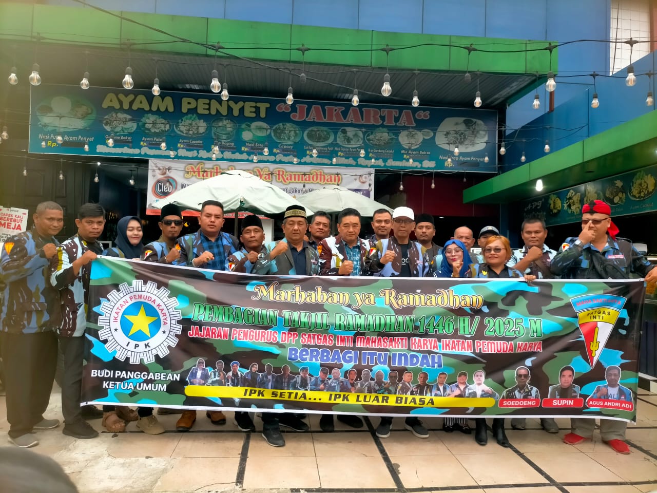 Ramadhan Penuh Berkah, Satgas Inti DPP IPK Berbagi Seribu Paket Takjil Dan Buka Bersama Penuh Keakraban