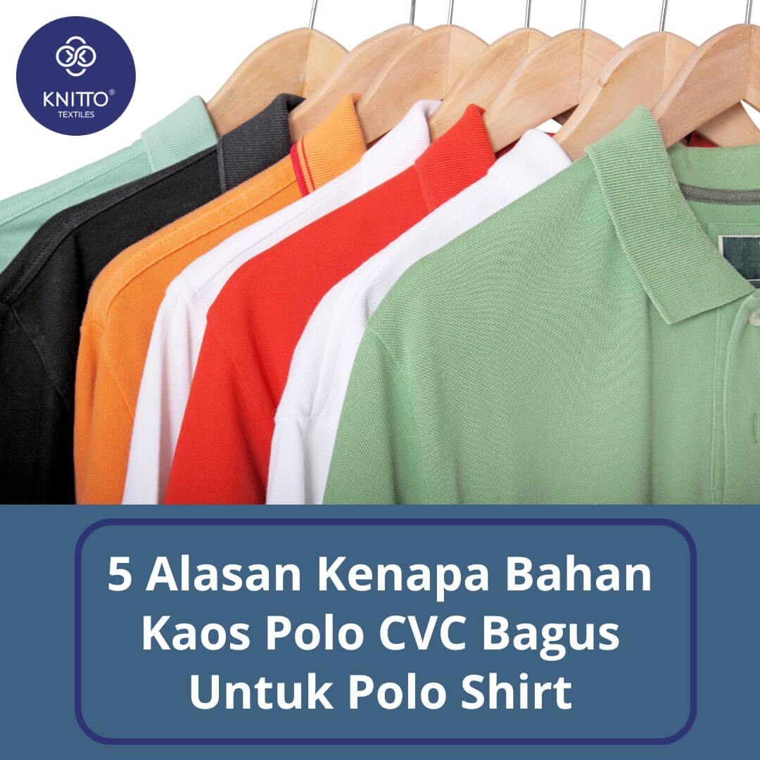 Perbedaan Kain PE dan CVC dalam Produksi Kaos Konveksi